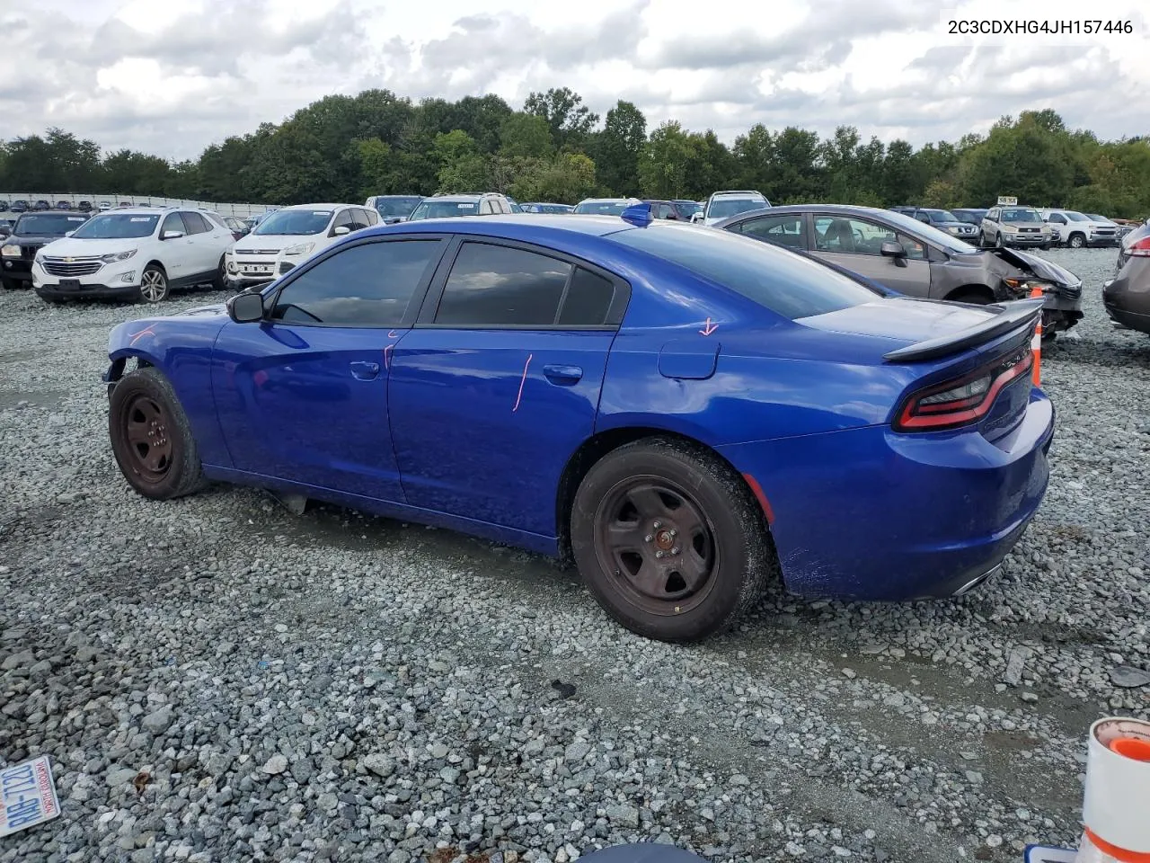 2C3CDXHG4JH157446 2018 Dodge Charger Sxt Plus