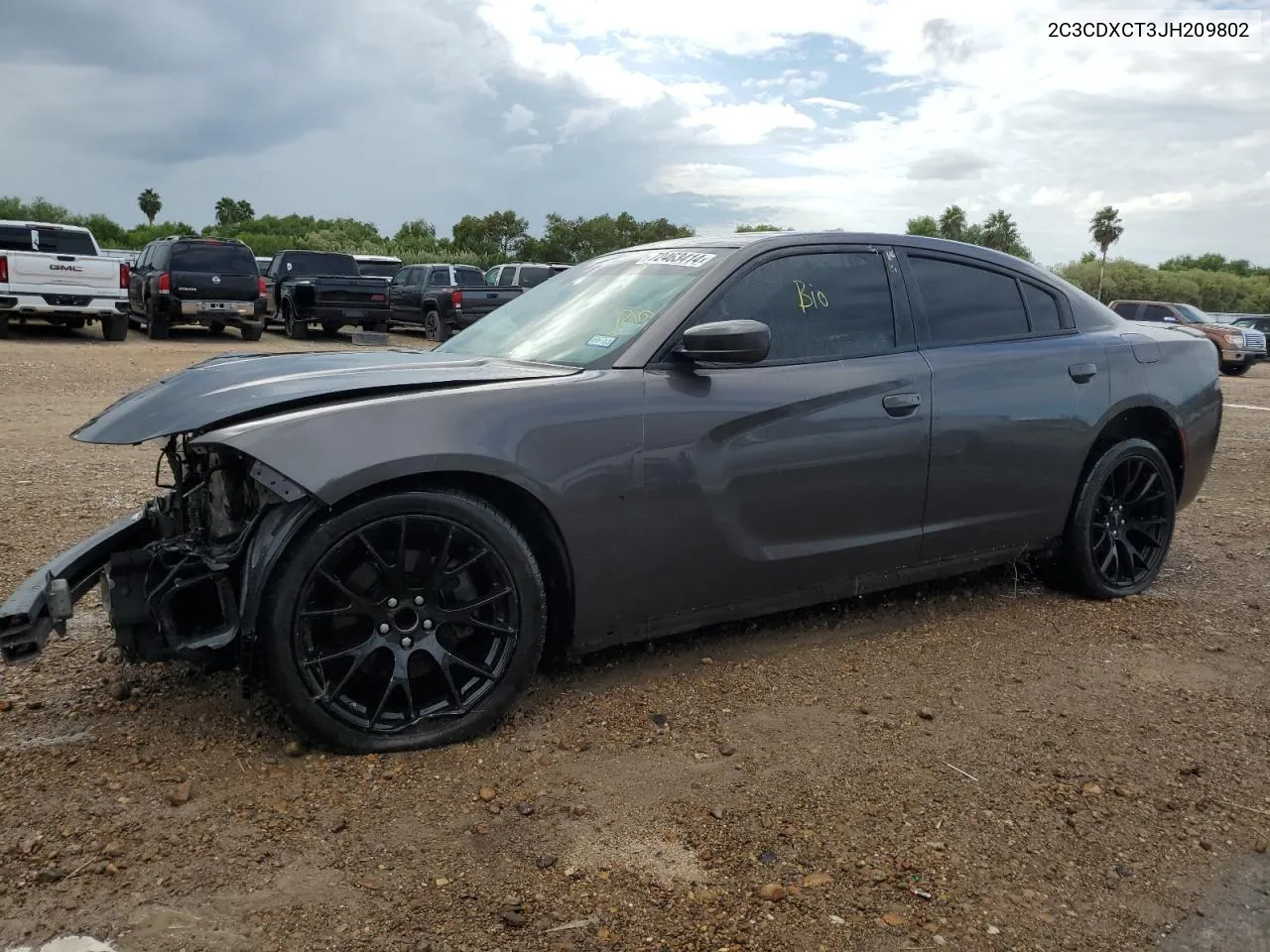 2018 Dodge Charger R/T VIN: 2C3CDXCT3JH209802 Lot: 72463414