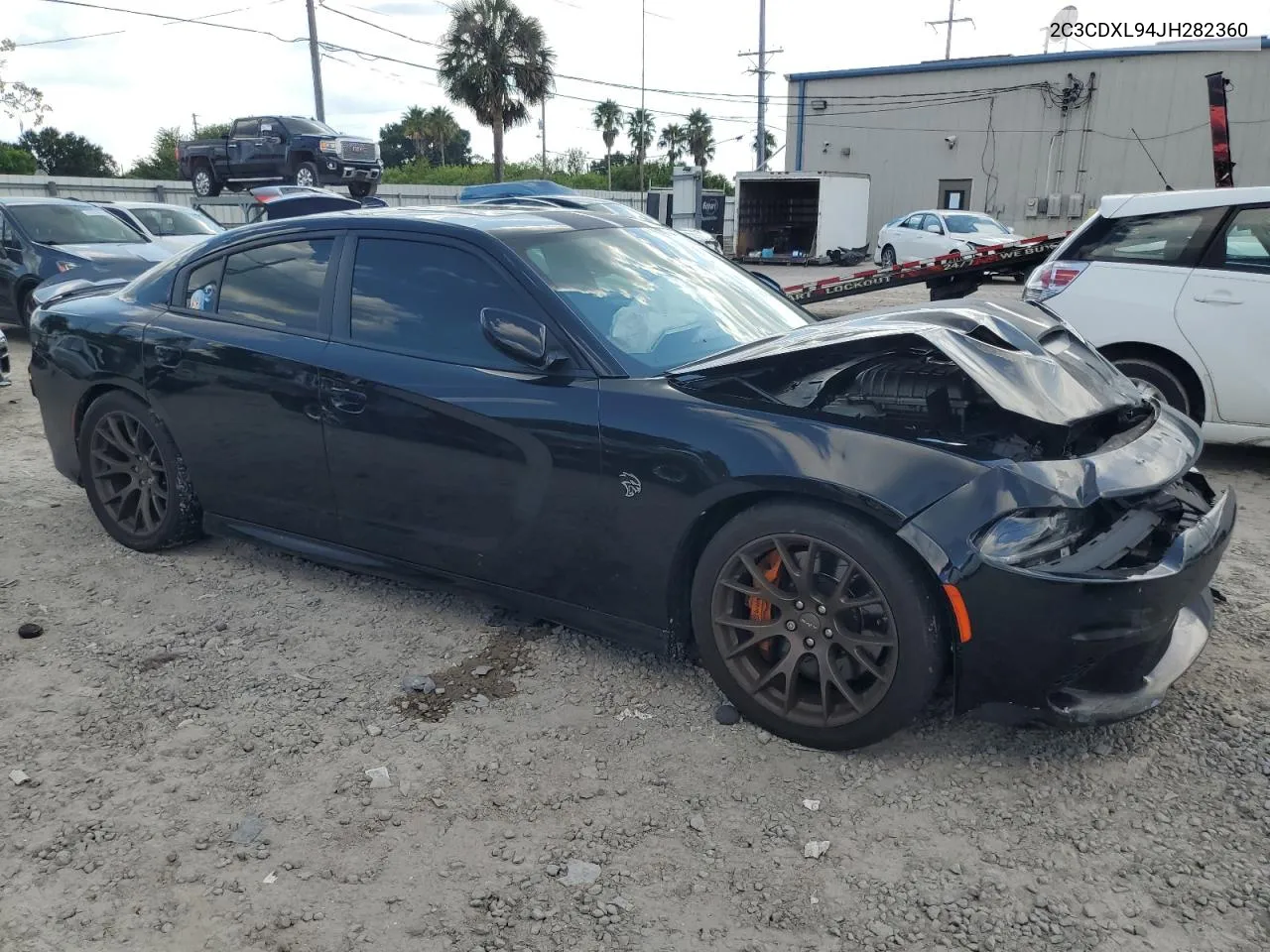 2018 Dodge Charger Srt Hellcat VIN: 2C3CDXL94JH282360 Lot: 72699254