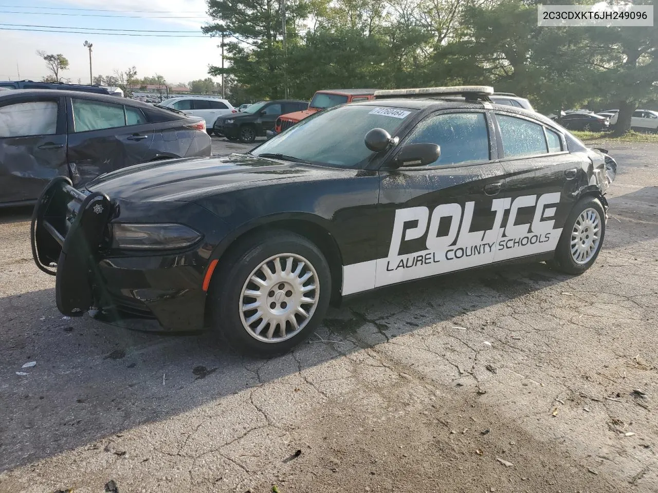 2018 Dodge Charger Police VIN: 2C3CDXKT6JH249096 Lot: 72760464