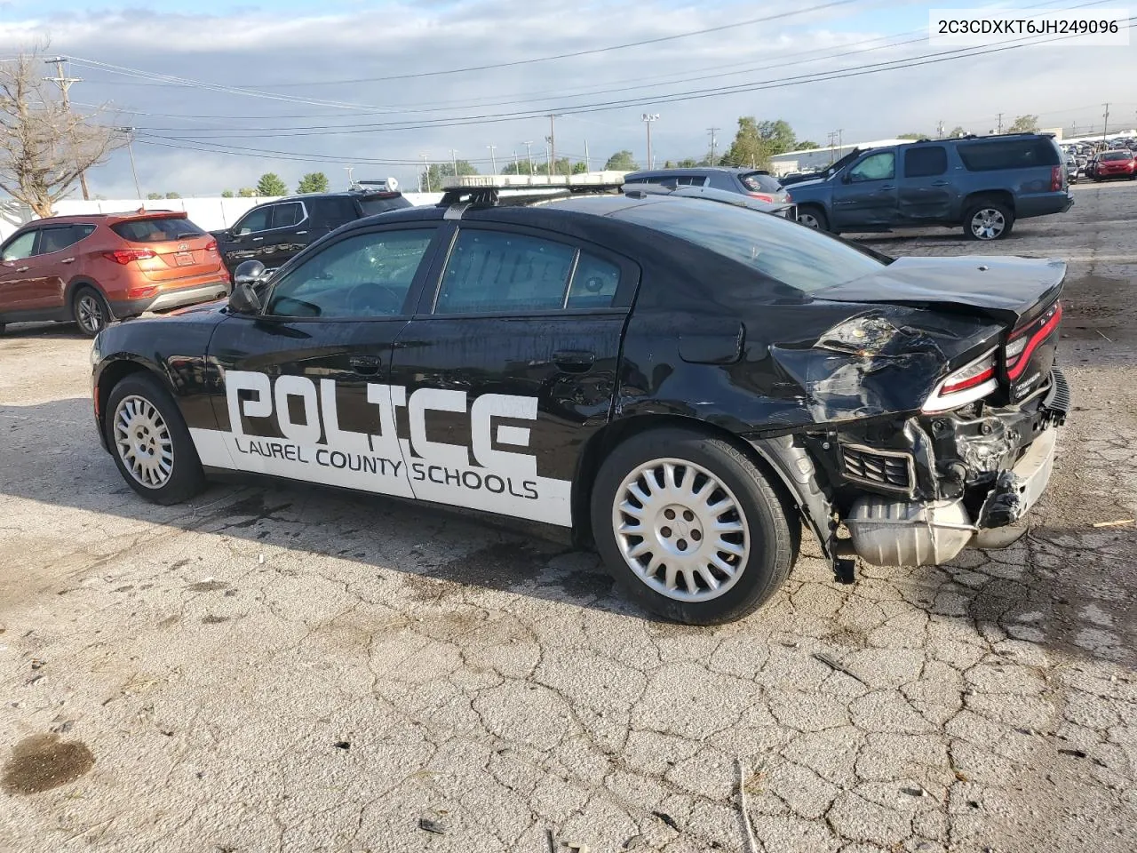 2018 Dodge Charger Police VIN: 2C3CDXKT6JH249096 Lot: 72760464