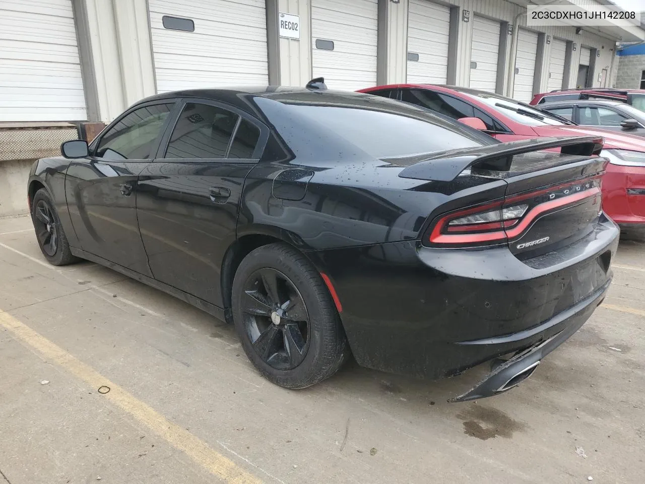 2018 Dodge Charger Sxt Plus VIN: 2C3CDXHG1JH142208 Lot: 72783584