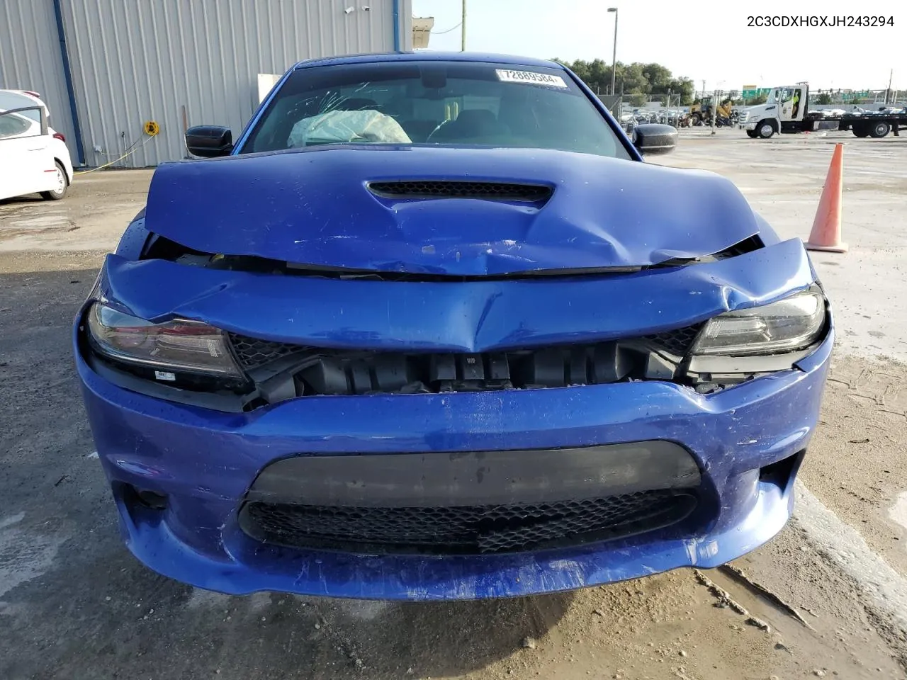 2C3CDXHGXJH243294 2018 Dodge Charger Sxt Plus