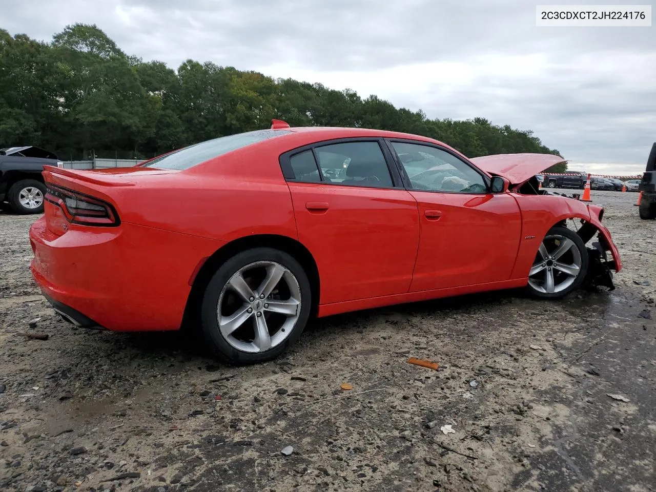 2018 Dodge Charger R/T VIN: 2C3CDXCT2JH224176 Lot: 73539334