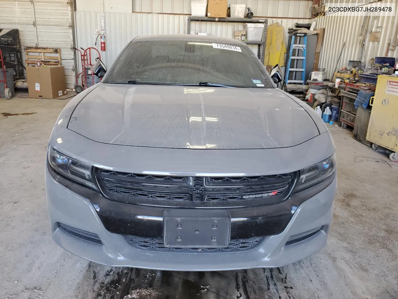 2018 Dodge Charger Sxt VIN: 2C3CDXBG7JH289478 Lot: 73549934