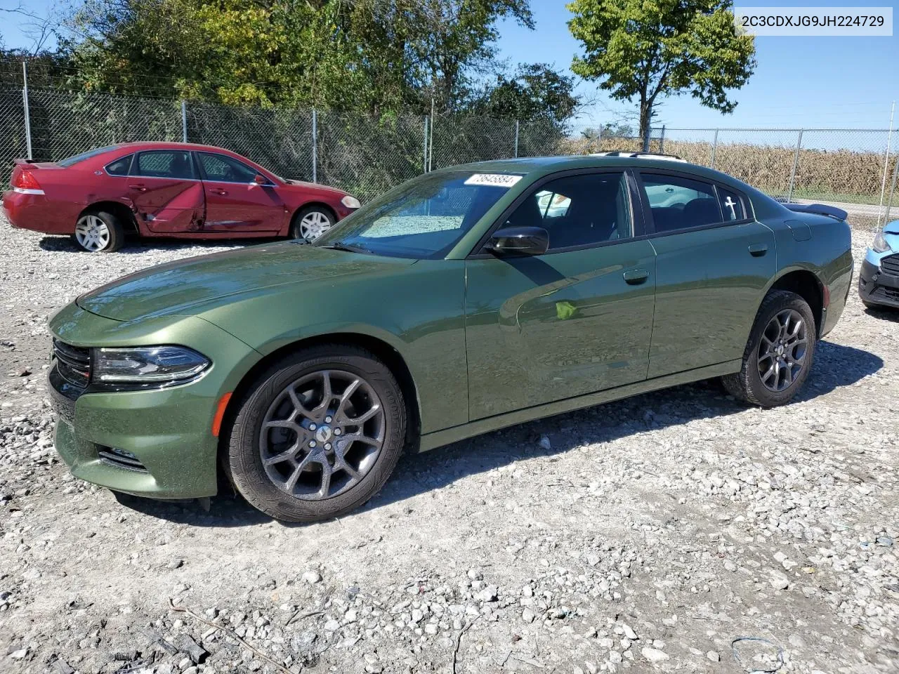 2018 Dodge Charger Gt VIN: 2C3CDXJG9JH224729 Lot: 73645884