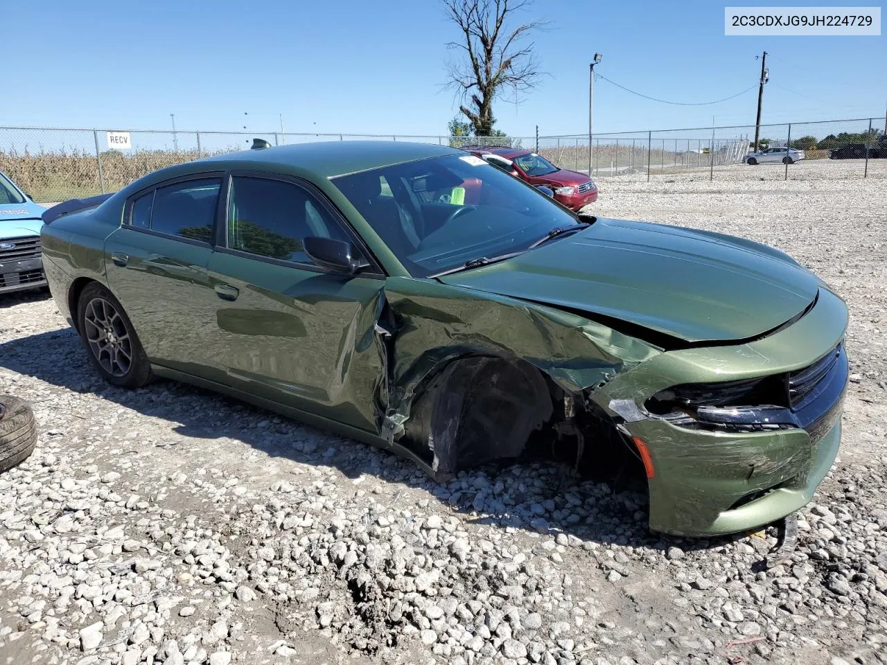 2018 Dodge Charger Gt VIN: 2C3CDXJG9JH224729 Lot: 73645884