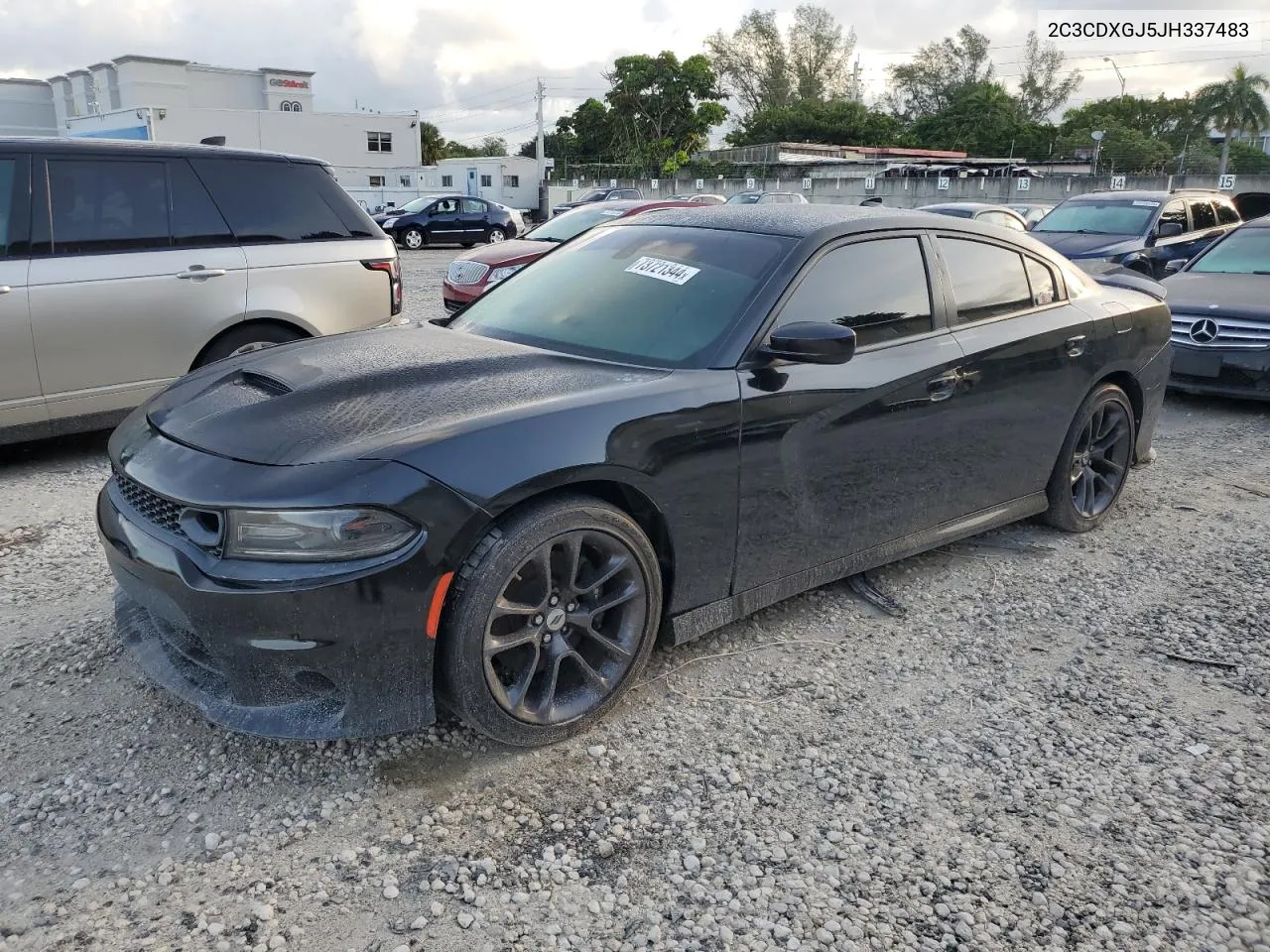 2018 Dodge Charger R/T 392 VIN: 2C3CDXGJ5JH337483 Lot: 73721344