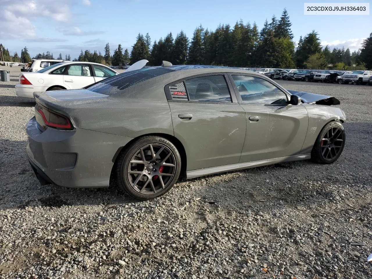 2018 Dodge Charger R/T 392 VIN: 2C3CDXGJ9JH336403 Lot: 73880144