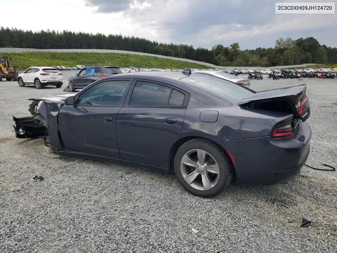 2018 Dodge Charger Sxt Plus VIN: 2C3CDXHG9JH124720 Lot: 73978064