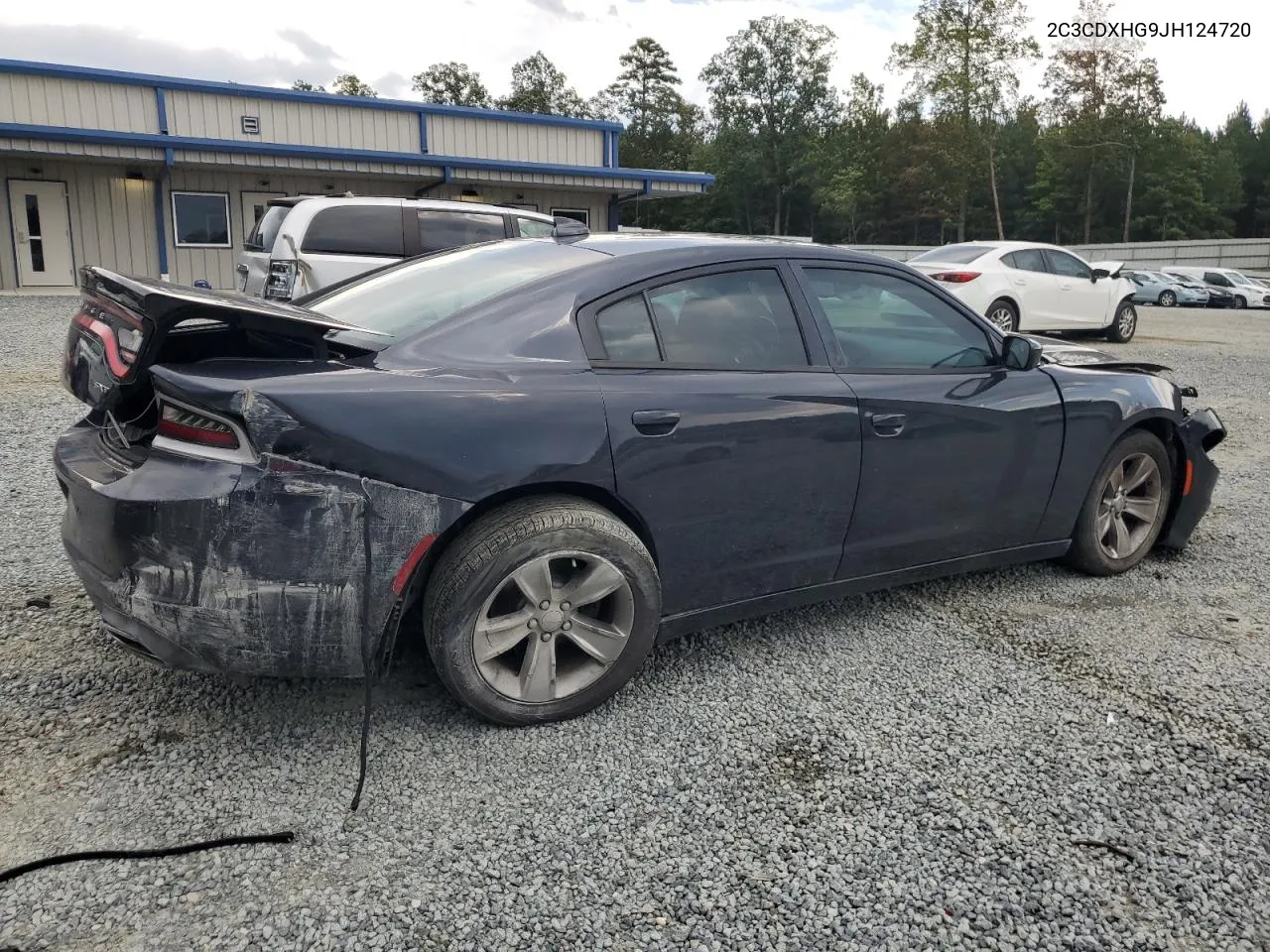 2018 Dodge Charger Sxt Plus VIN: 2C3CDXHG9JH124720 Lot: 73978064