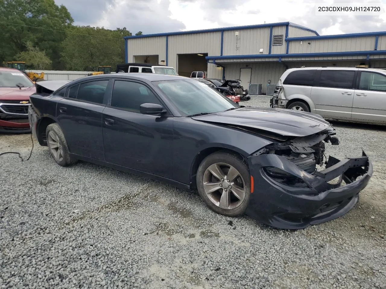 2018 Dodge Charger Sxt Plus VIN: 2C3CDXHG9JH124720 Lot: 73978064