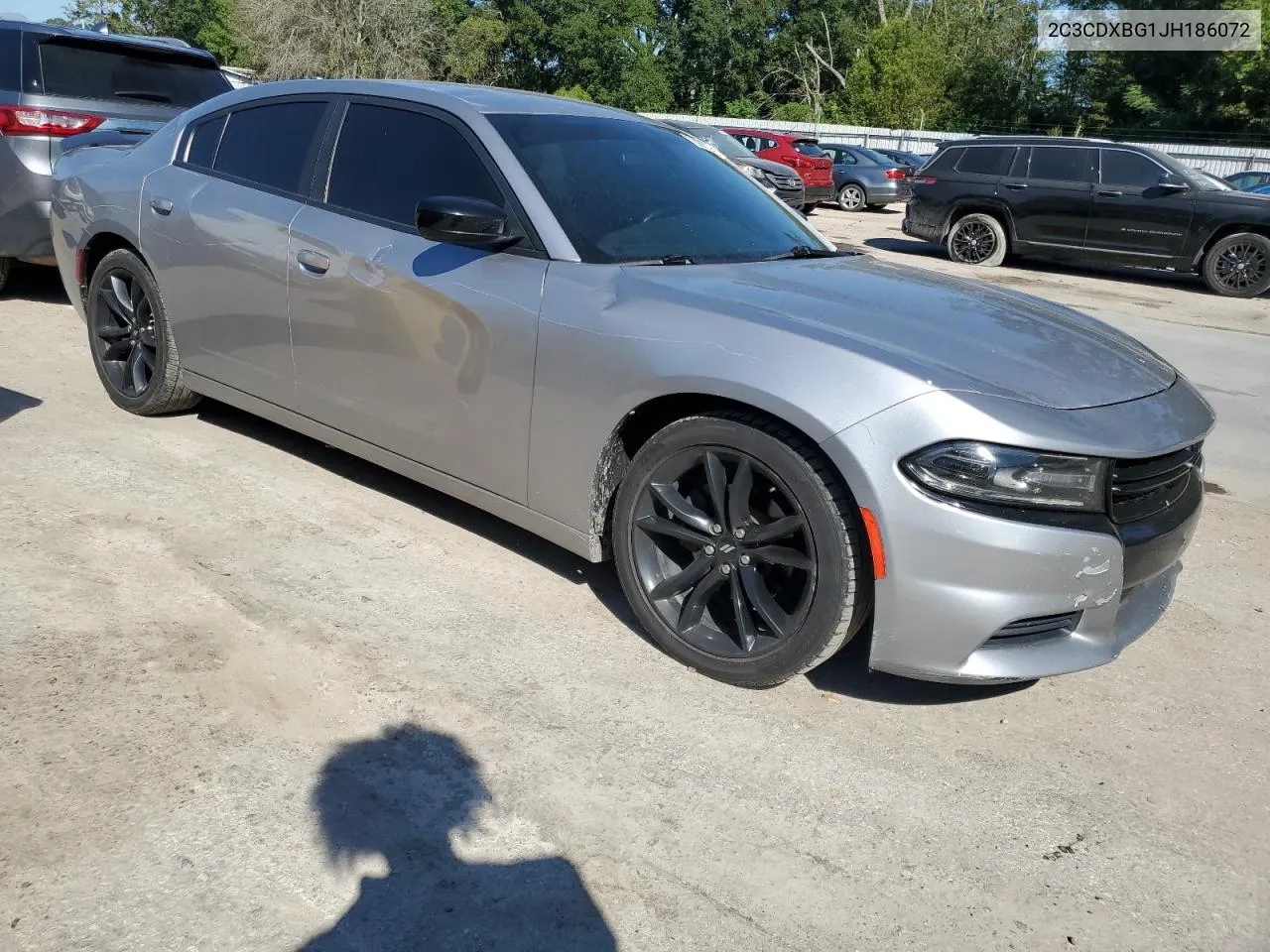 2018 Dodge Charger Sxt VIN: 2C3CDXBG1JH186072 Lot: 73996814