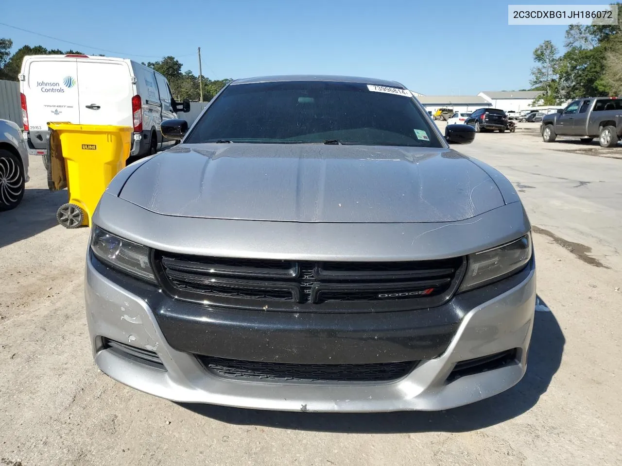 2018 Dodge Charger Sxt VIN: 2C3CDXBG1JH186072 Lot: 73996814