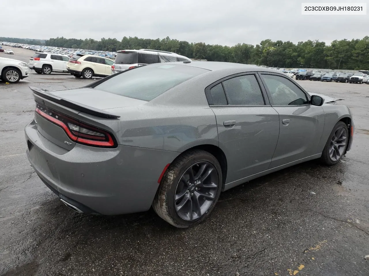 2018 Dodge Charger Sxt VIN: 2C3CDXBG9JH180231 Lot: 74101304