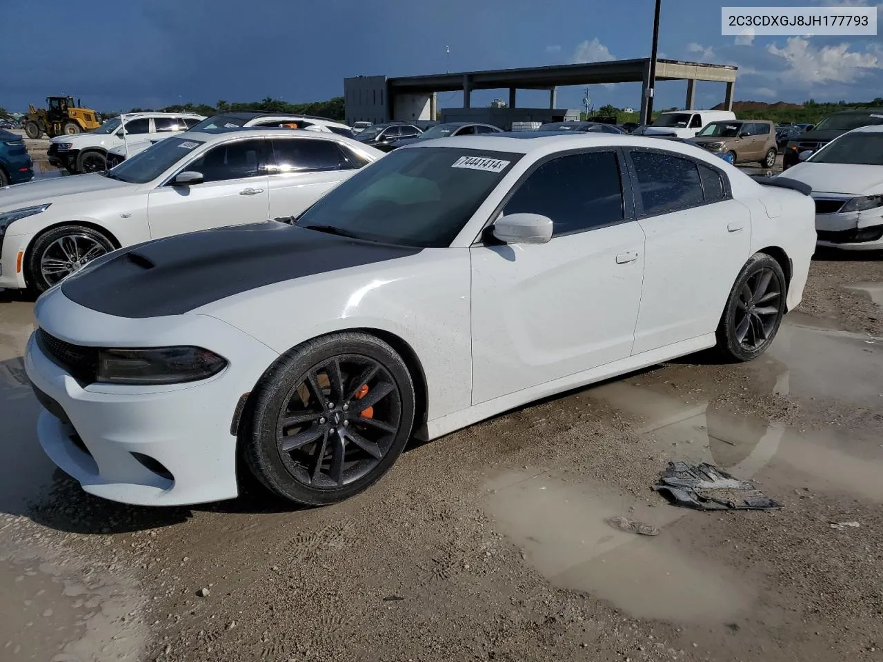 2C3CDXGJ8JH177793 2018 Dodge Charger R/T 392