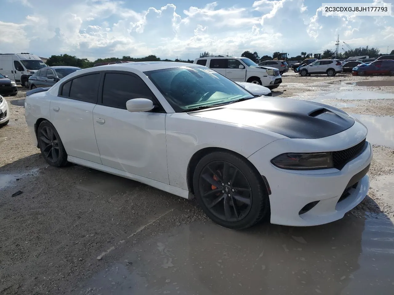 2C3CDXGJ8JH177793 2018 Dodge Charger R/T 392