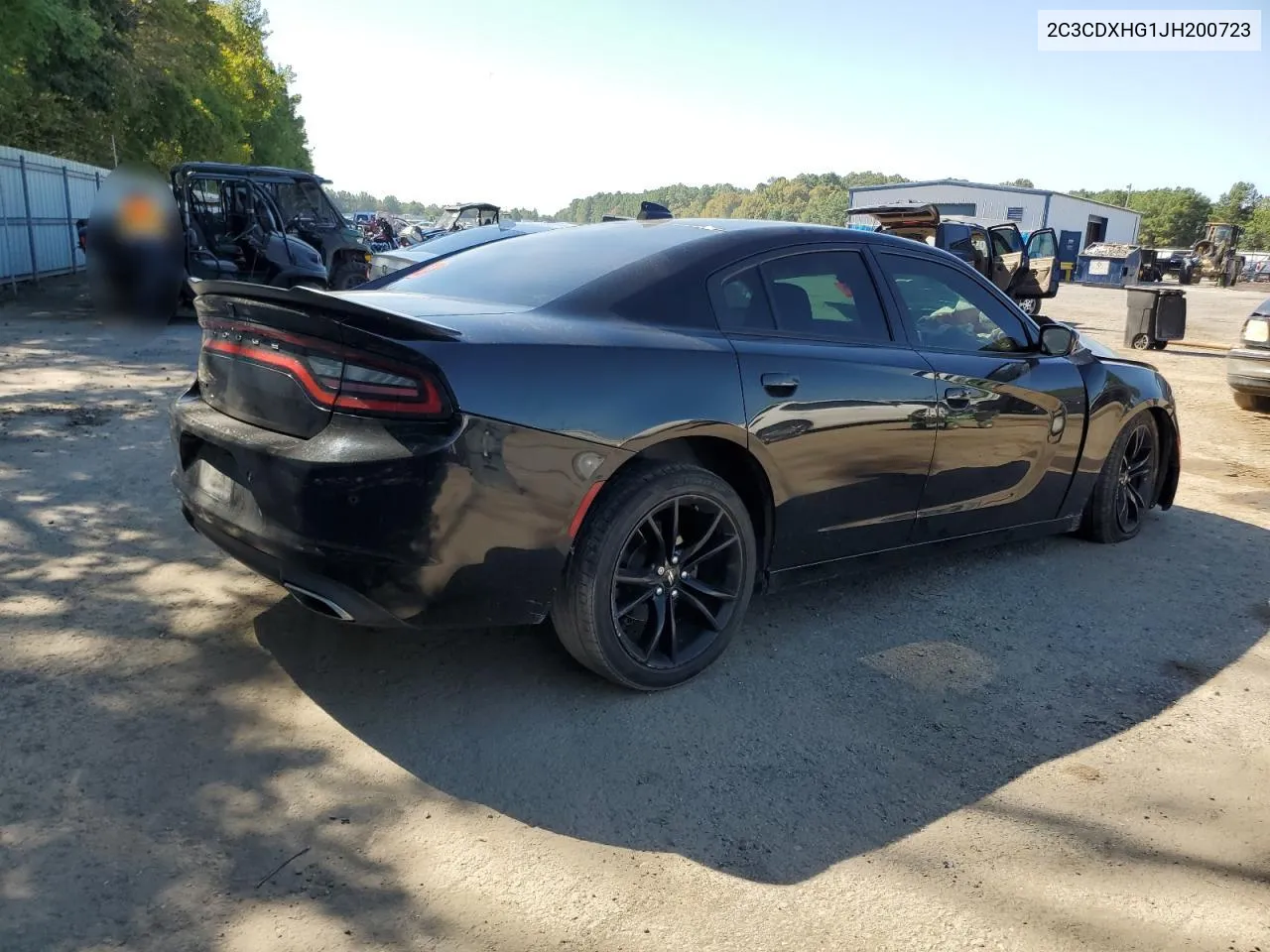 2018 Dodge Charger Sxt Plus VIN: 2C3CDXHG1JH200723 Lot: 74458774