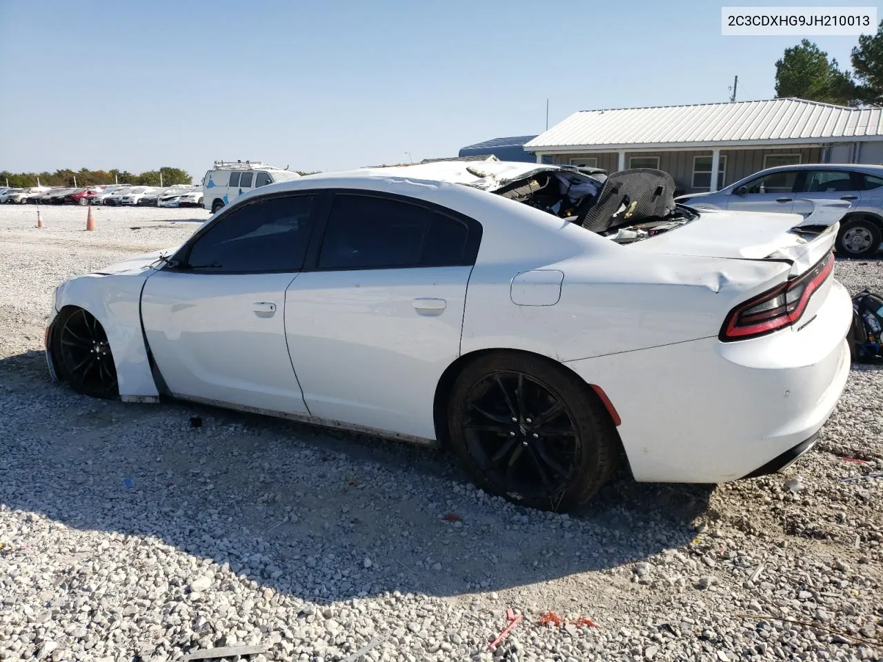 2018 Dodge Charger Sxt Plus VIN: 2C3CDXHG9JH210013 Lot: 74558834