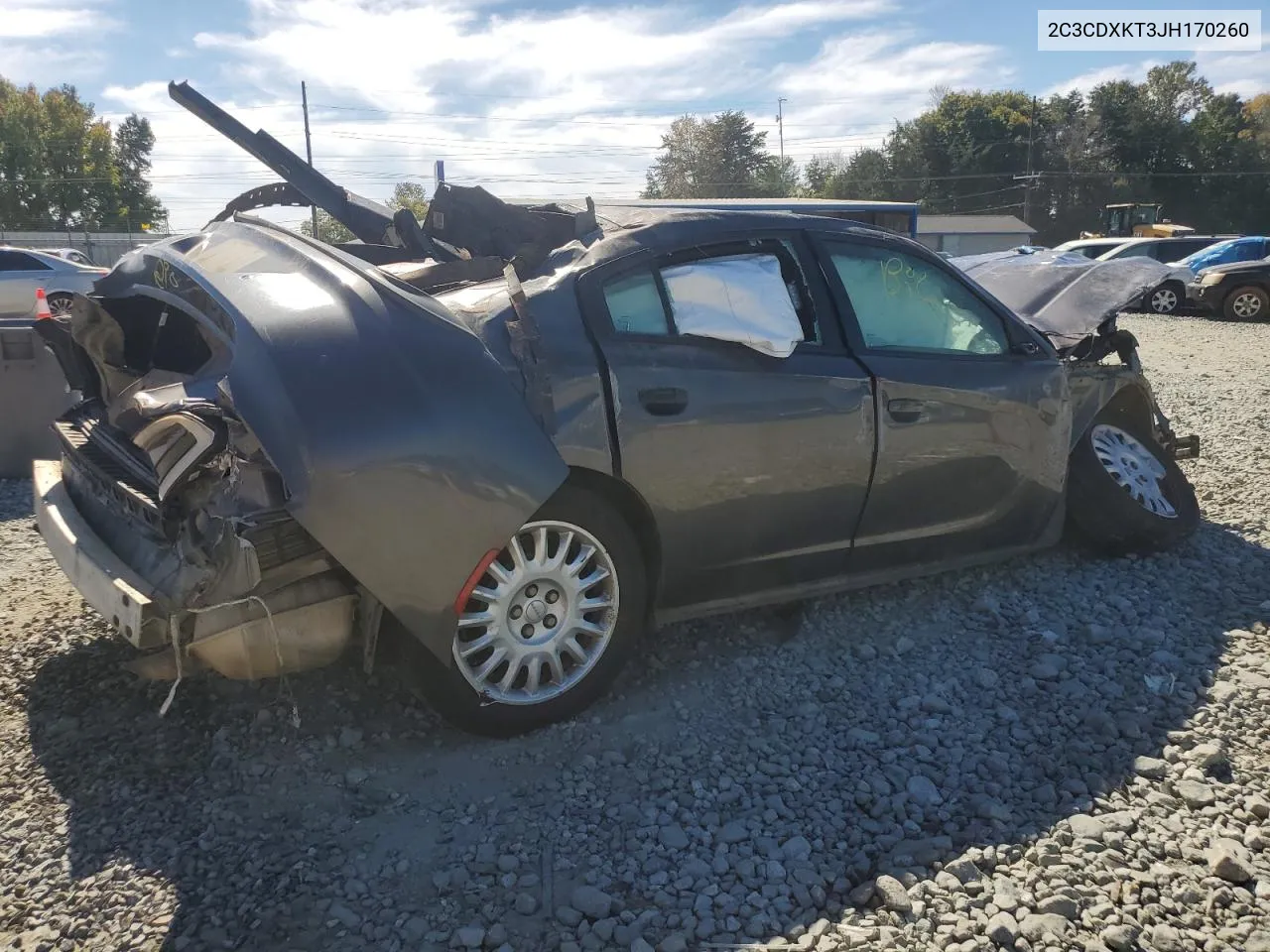 2C3CDXKT3JH170260 2018 Dodge Charger Police