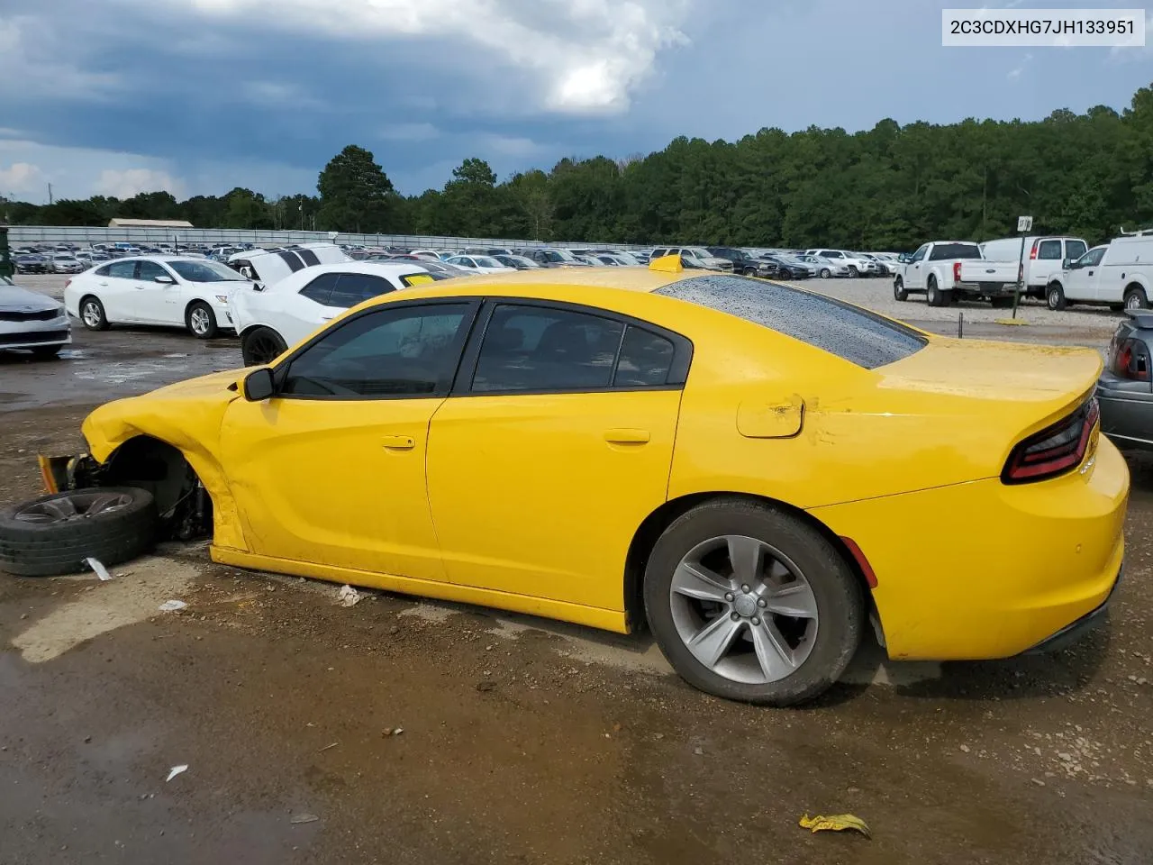 2018 Dodge Charger Sxt Plus VIN: 2C3CDXHG7JH133951 Lot: 74762454