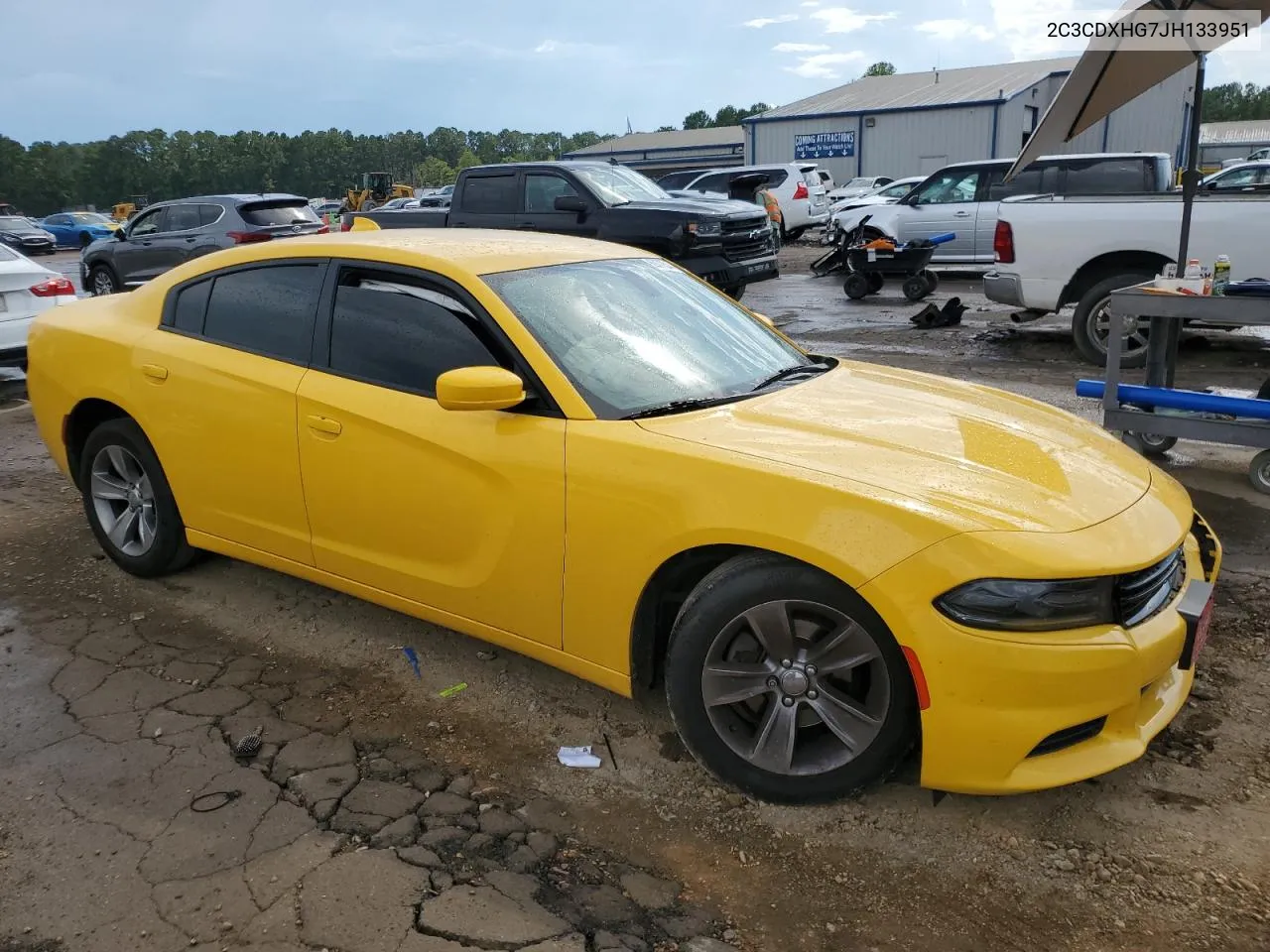 2C3CDXHG7JH133951 2018 Dodge Charger Sxt Plus