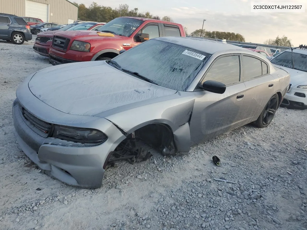 2018 Dodge Charger R/T VIN: 2C3CDXCT4JH122507 Lot: 74883544