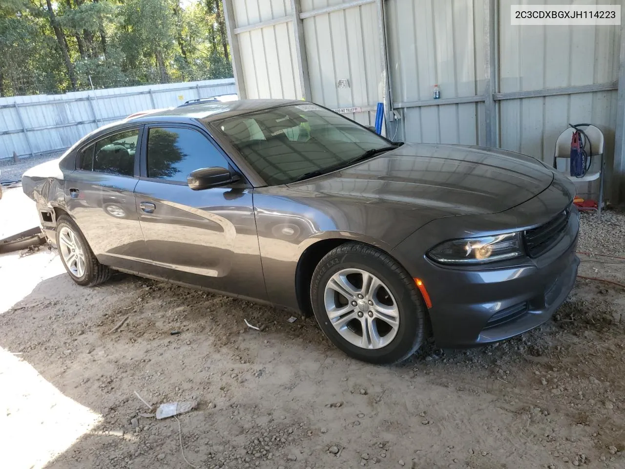 2018 Dodge Charger Sxt VIN: 2C3CDXBGXJH114223 Lot: 74915484