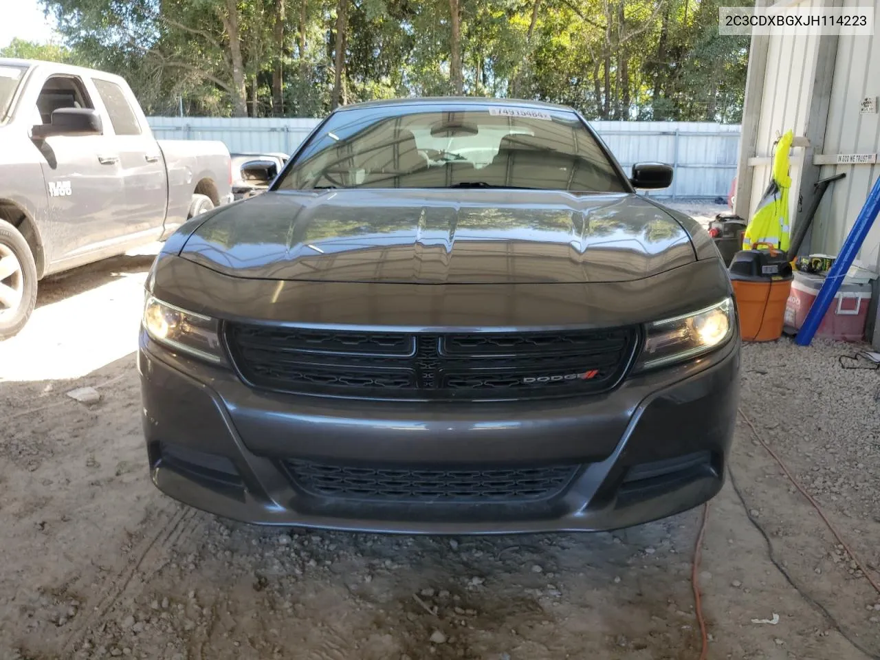 2018 Dodge Charger Sxt VIN: 2C3CDXBGXJH114223 Lot: 74915484