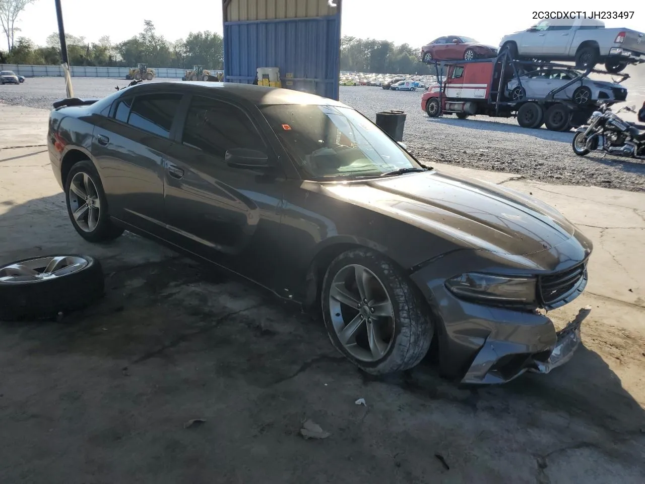 2018 Dodge Charger R/T VIN: 2C3CDXCT1JH233497 Lot: 75303504