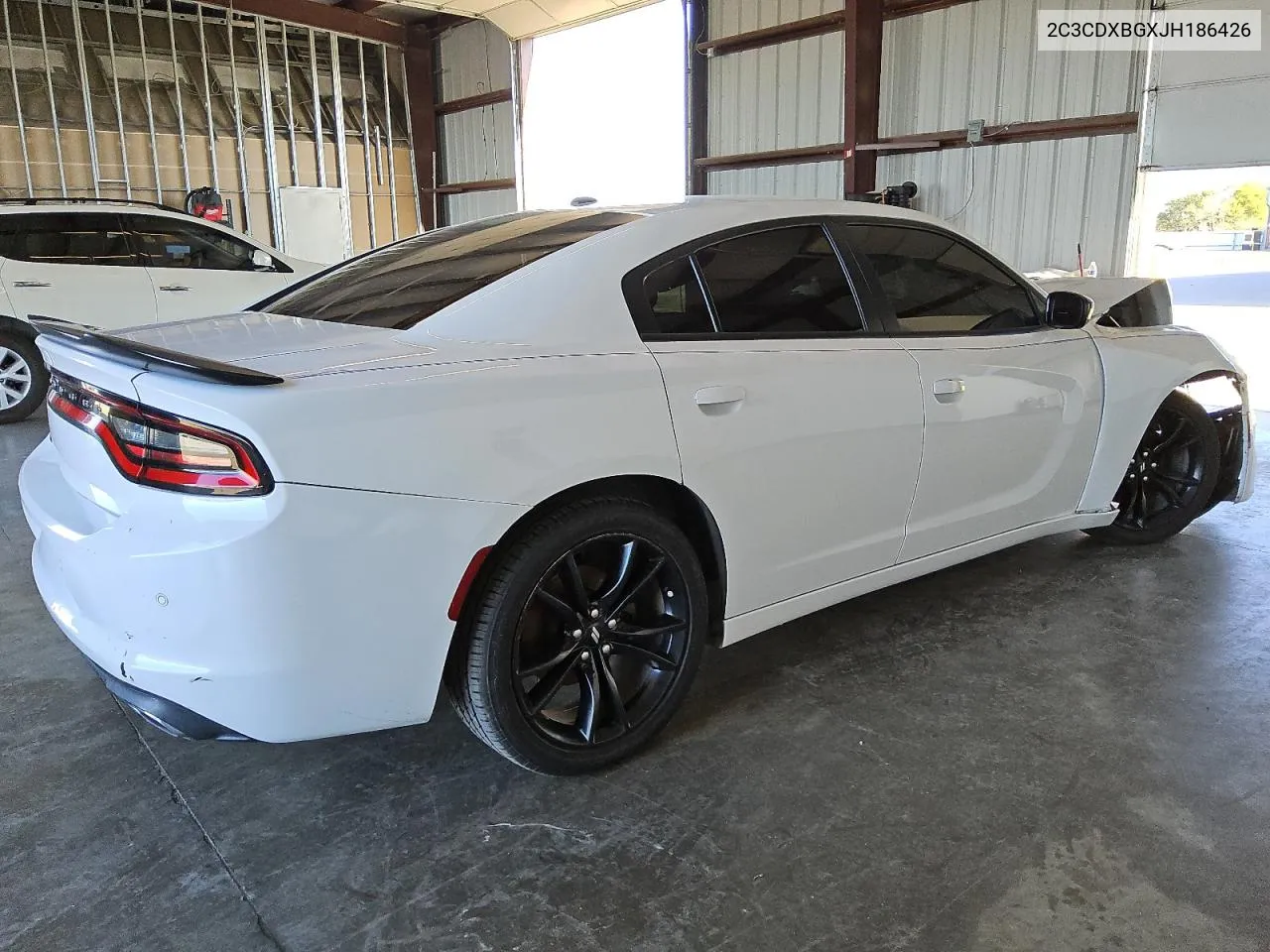 2C3CDXBGXJH186426 2018 Dodge Charger Sxt