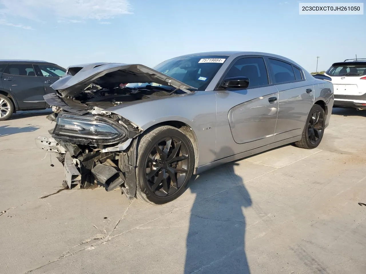 2018 Dodge Charger R/T VIN: 2C3CDXCT0JH261050 Lot: 75719884