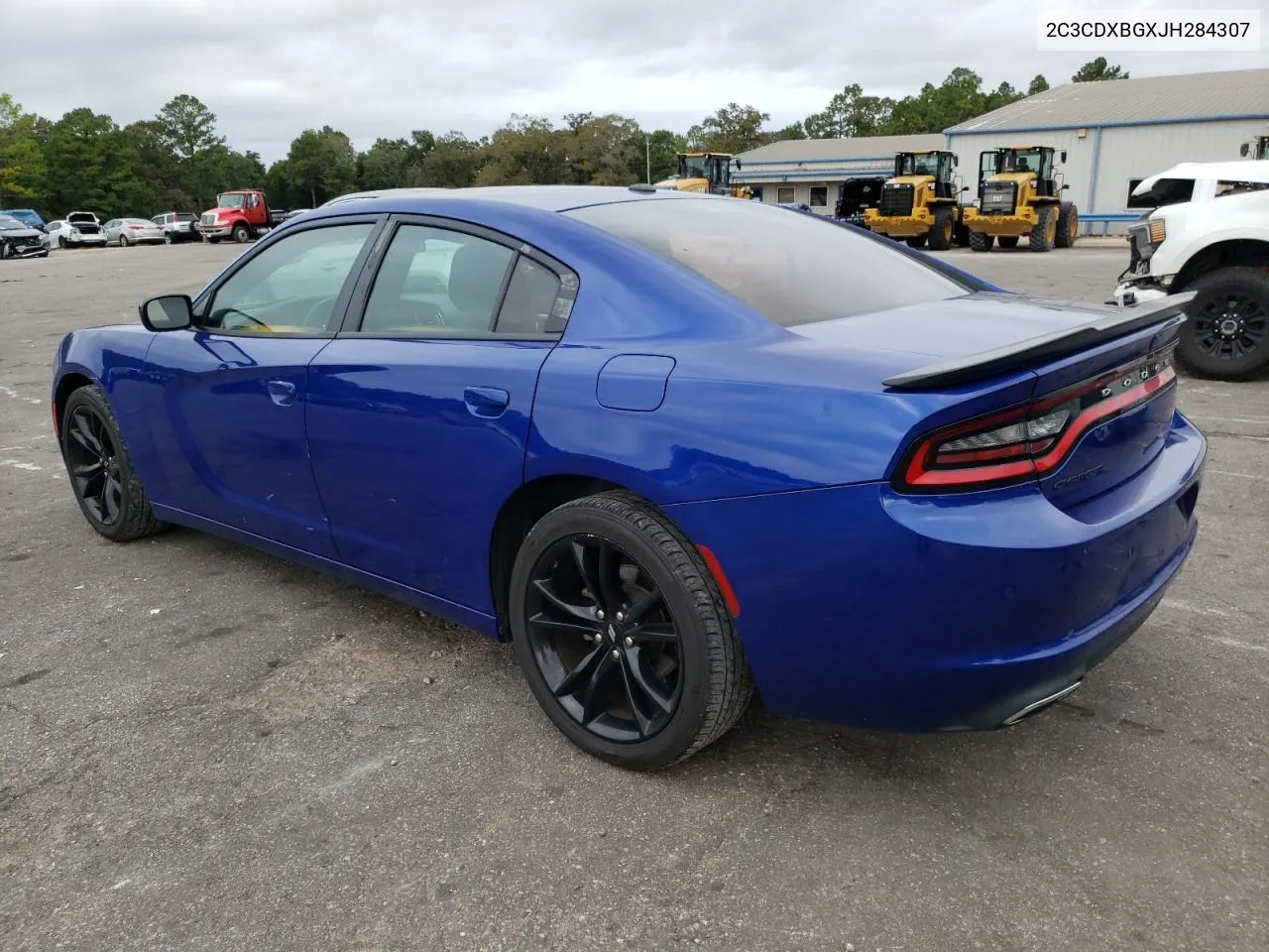 2018 Dodge Charger Sxt VIN: 2C3CDXBGXJH284307 Lot: 76026574