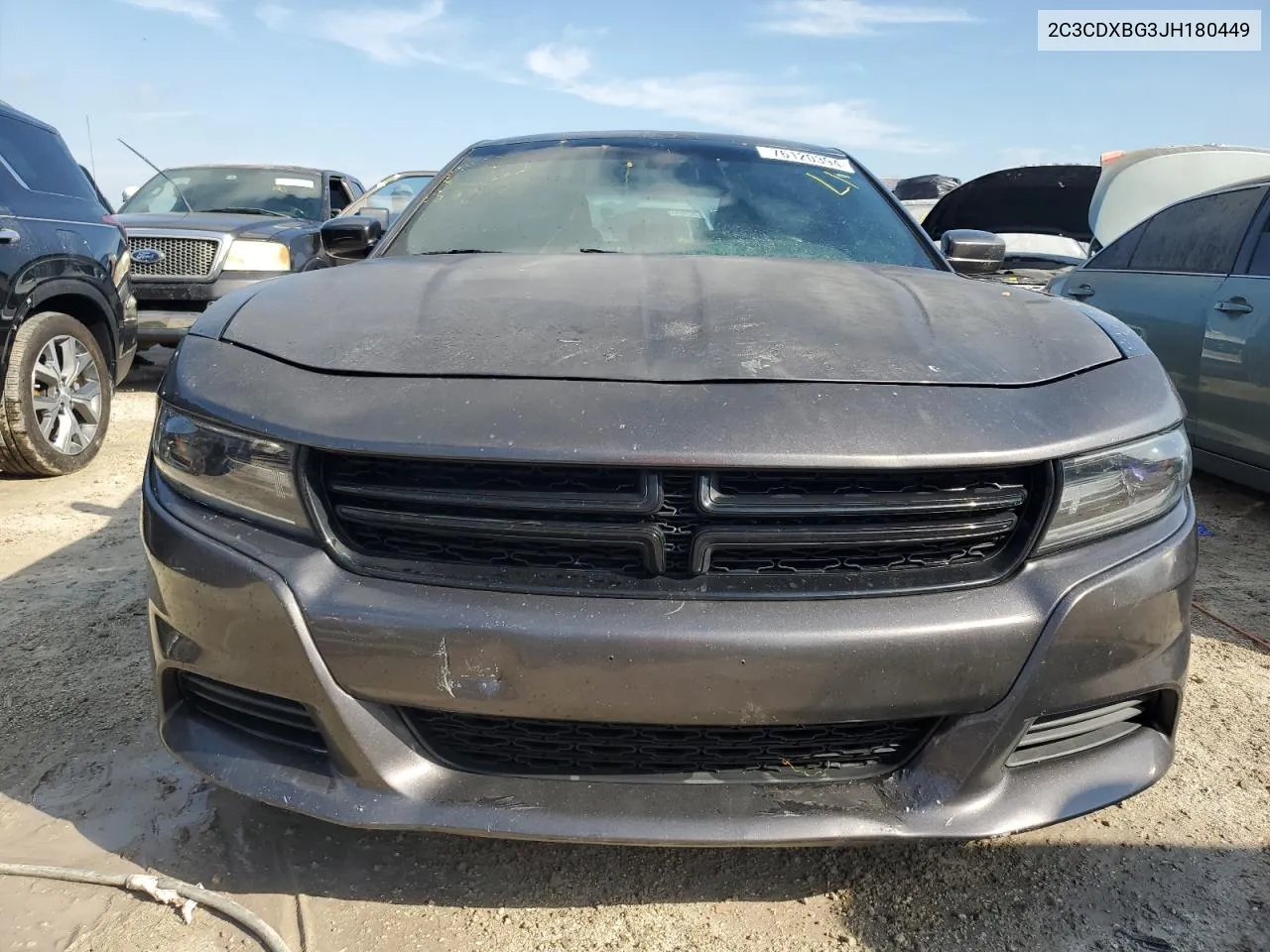 2C3CDXBG3JH180449 2018 Dodge Charger Sxt