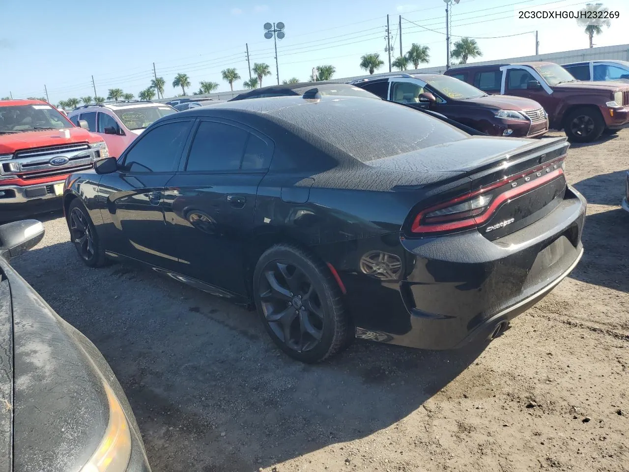 2018 Dodge Charger Sxt Plus VIN: 2C3CDXHG0JH232269 Lot: 76177114