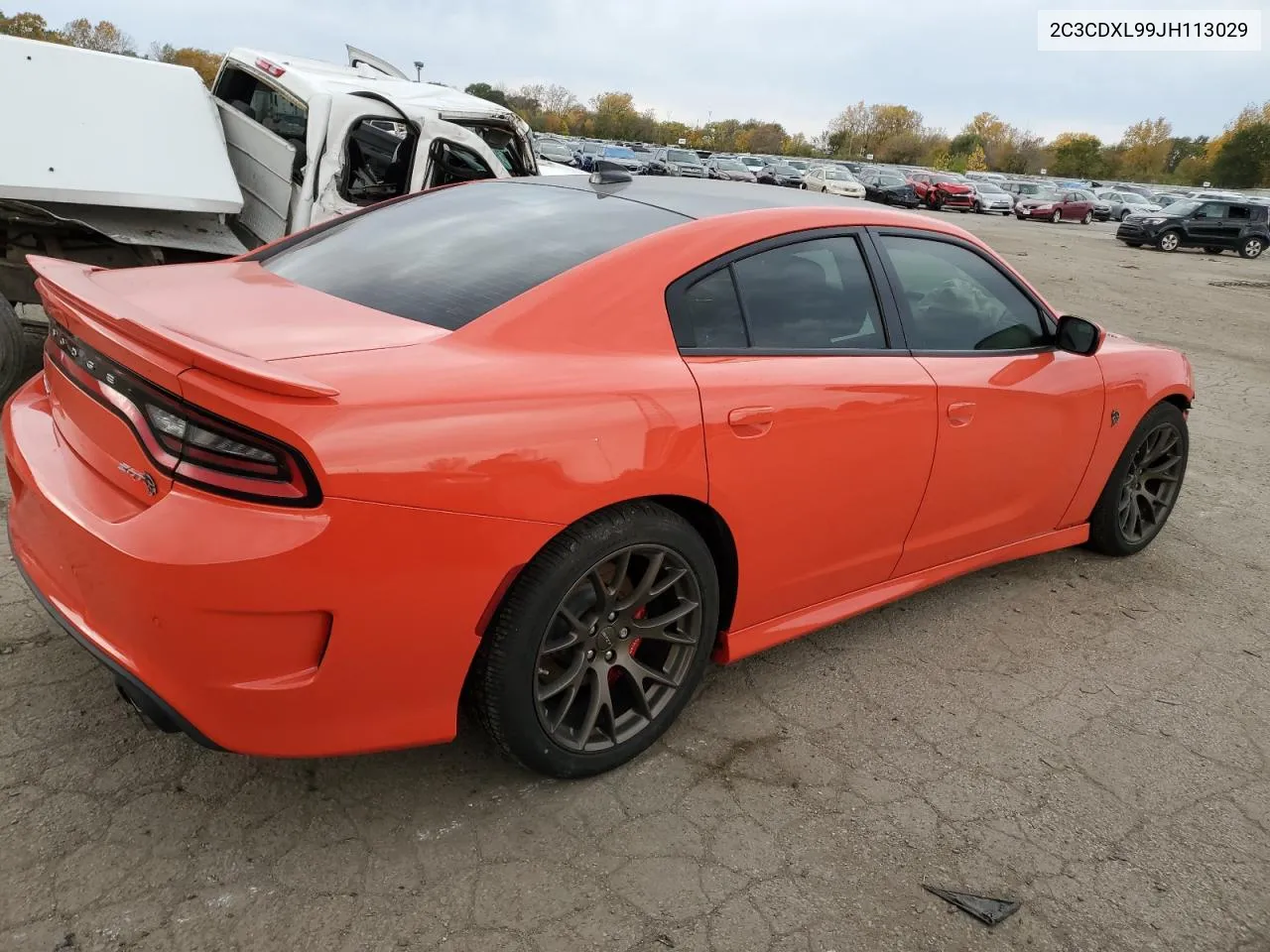 2C3CDXL99JH113029 2018 Dodge Charger Srt Hellcat