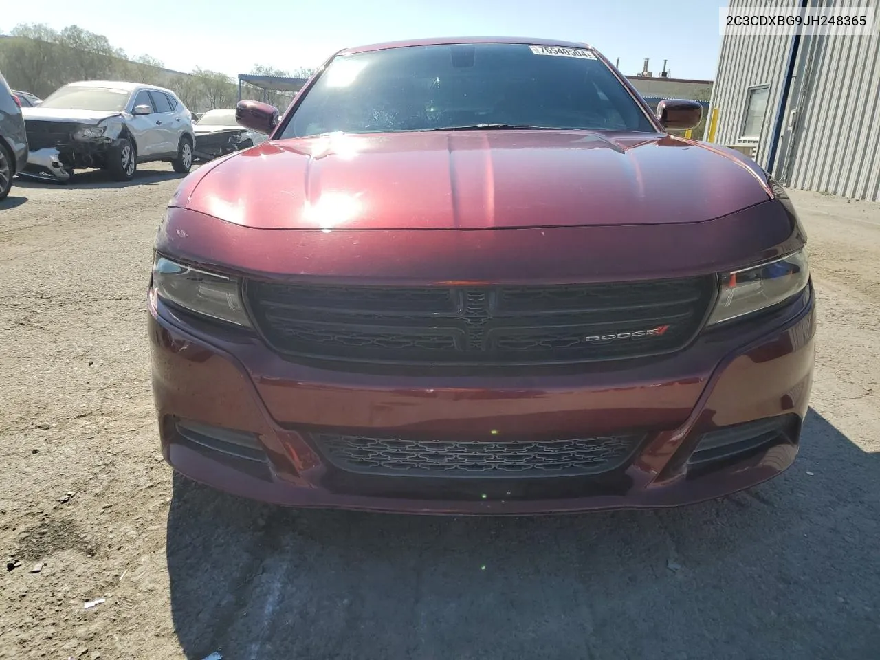 2C3CDXBG9JH248365 2018 Dodge Charger Sxt