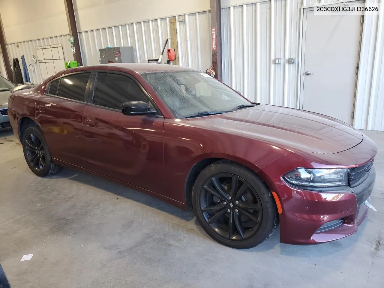 2018 Dodge Charger Sxt Plus VIN: 2C3CDXHG3JH336626 Lot: 76716054