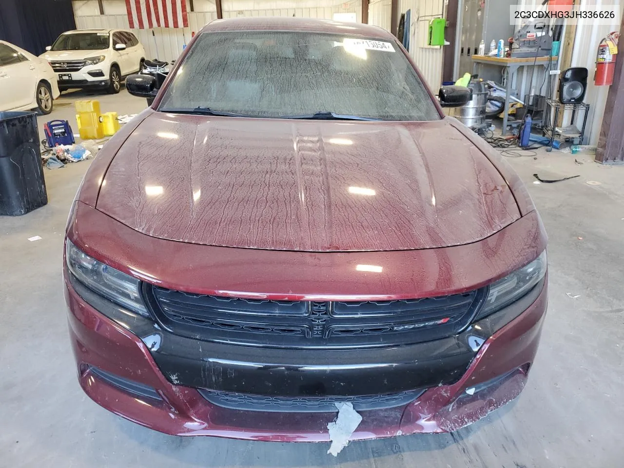 2018 Dodge Charger Sxt Plus VIN: 2C3CDXHG3JH336626 Lot: 76716054