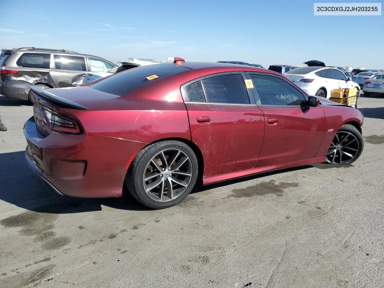 2018 Dodge Charger R/T 392 VIN: 2C3CDXGJ2JH203255 Lot: 77158554