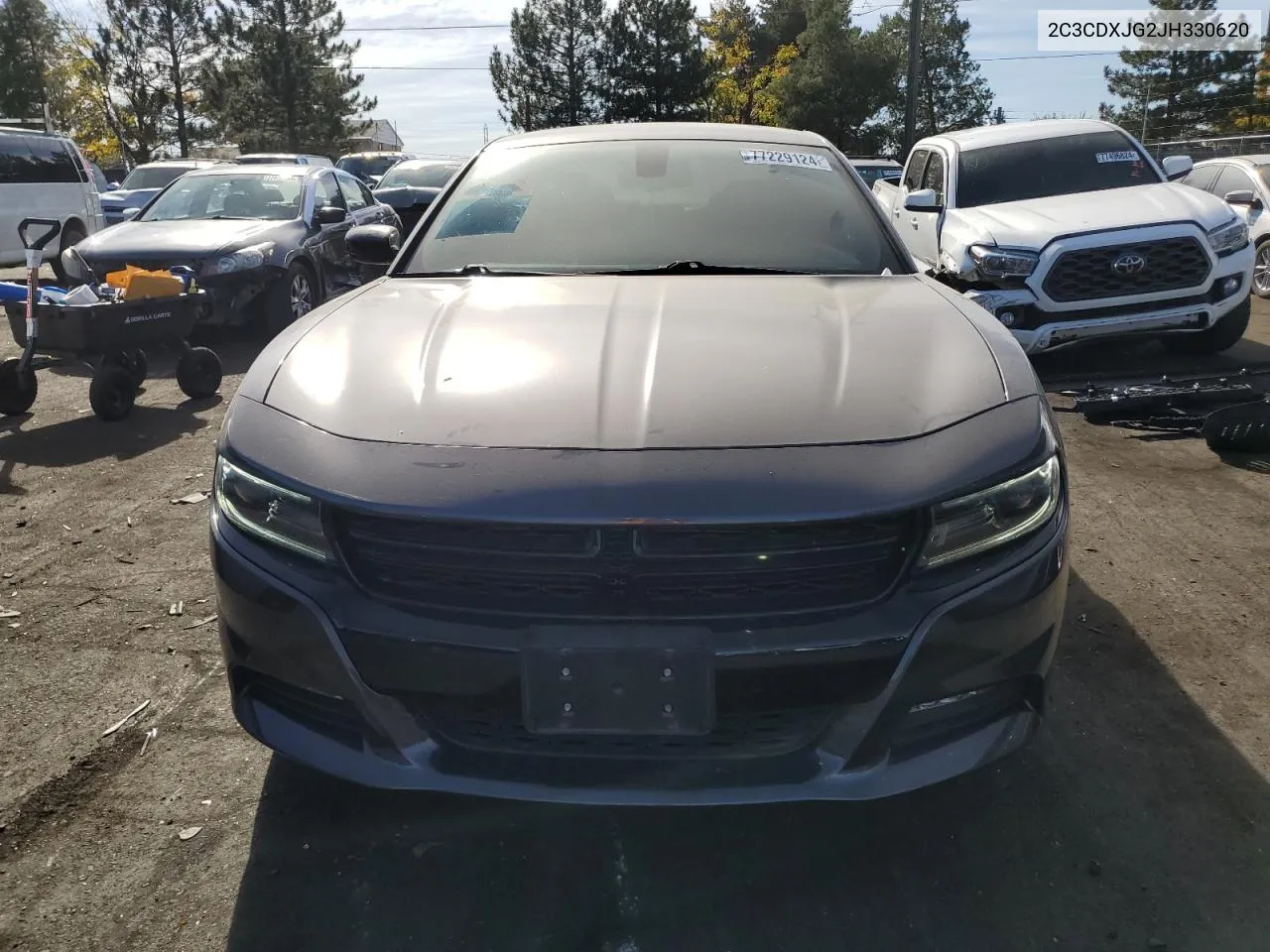 2018 Dodge Charger Gt VIN: 2C3CDXJG2JH330620 Lot: 77229124