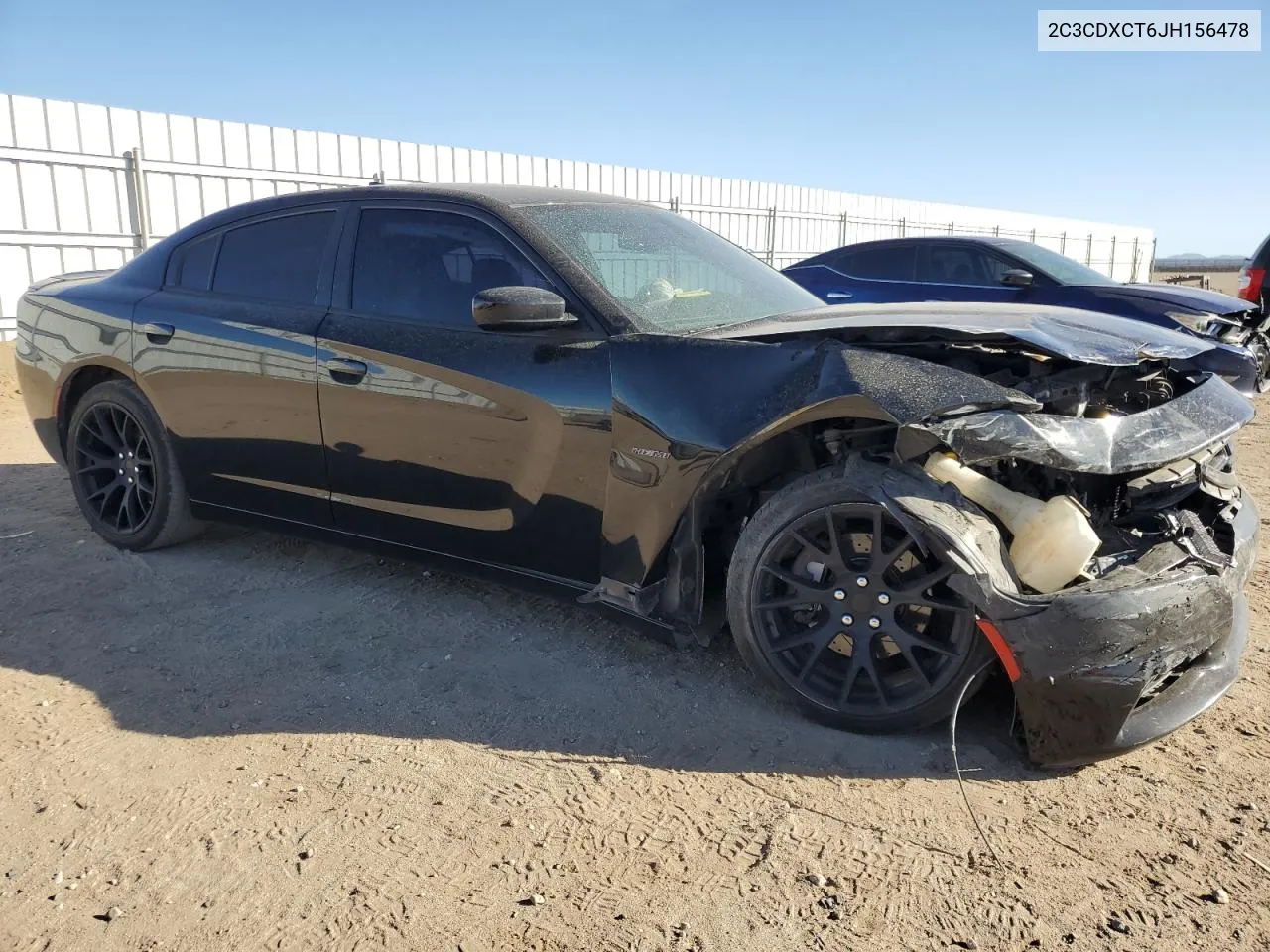 2018 Dodge Charger R/T VIN: 2C3CDXCT6JH156478 Lot: 77230354