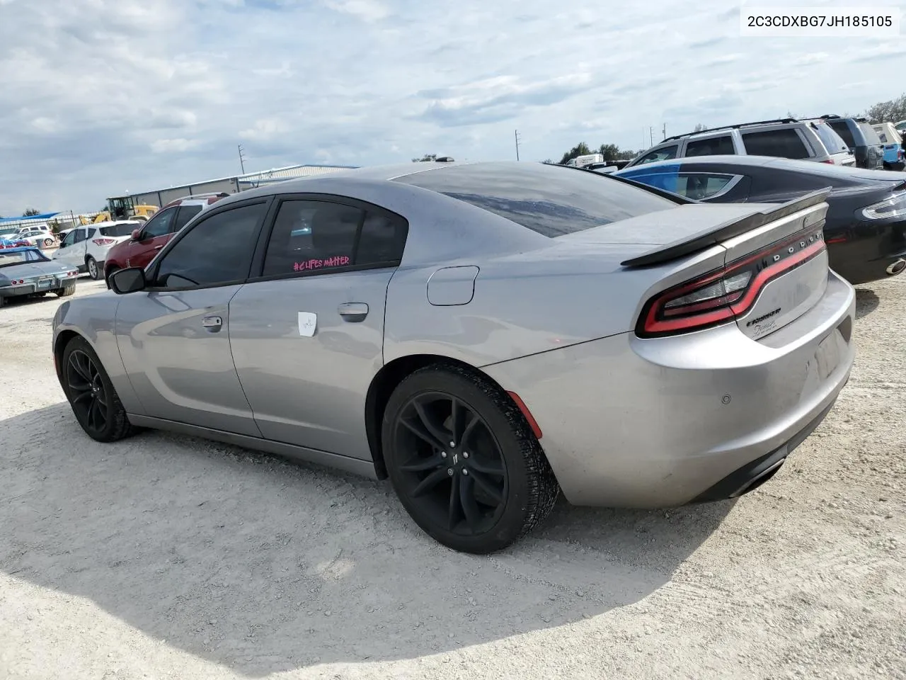 2018 Dodge Charger Sxt VIN: 2C3CDXBG7JH185105 Lot: 77257724