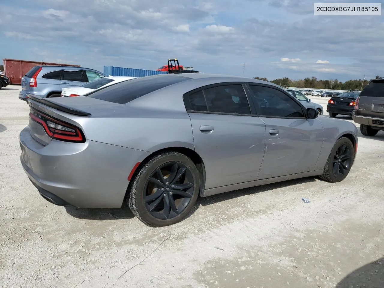 2018 Dodge Charger Sxt VIN: 2C3CDXBG7JH185105 Lot: 77257724