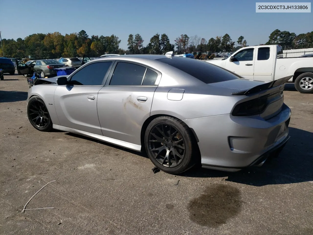 2018 Dodge Charger R/T VIN: 2C3CDXCT3JH133806 Lot: 77330184