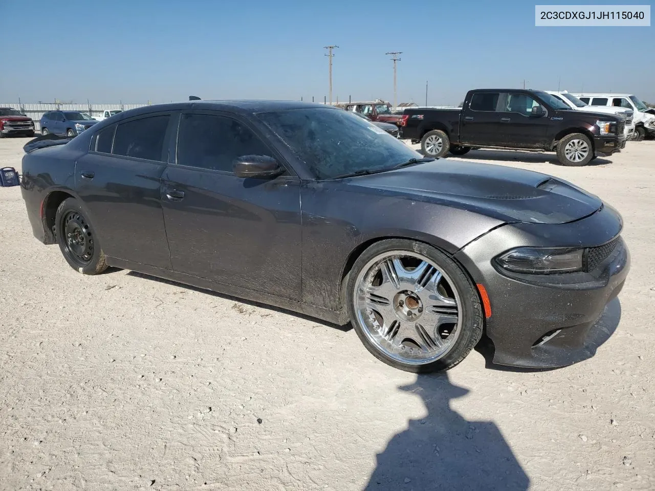 2018 Dodge Charger R/T 392 VIN: 2C3CDXGJ1JH115040 Lot: 77456224