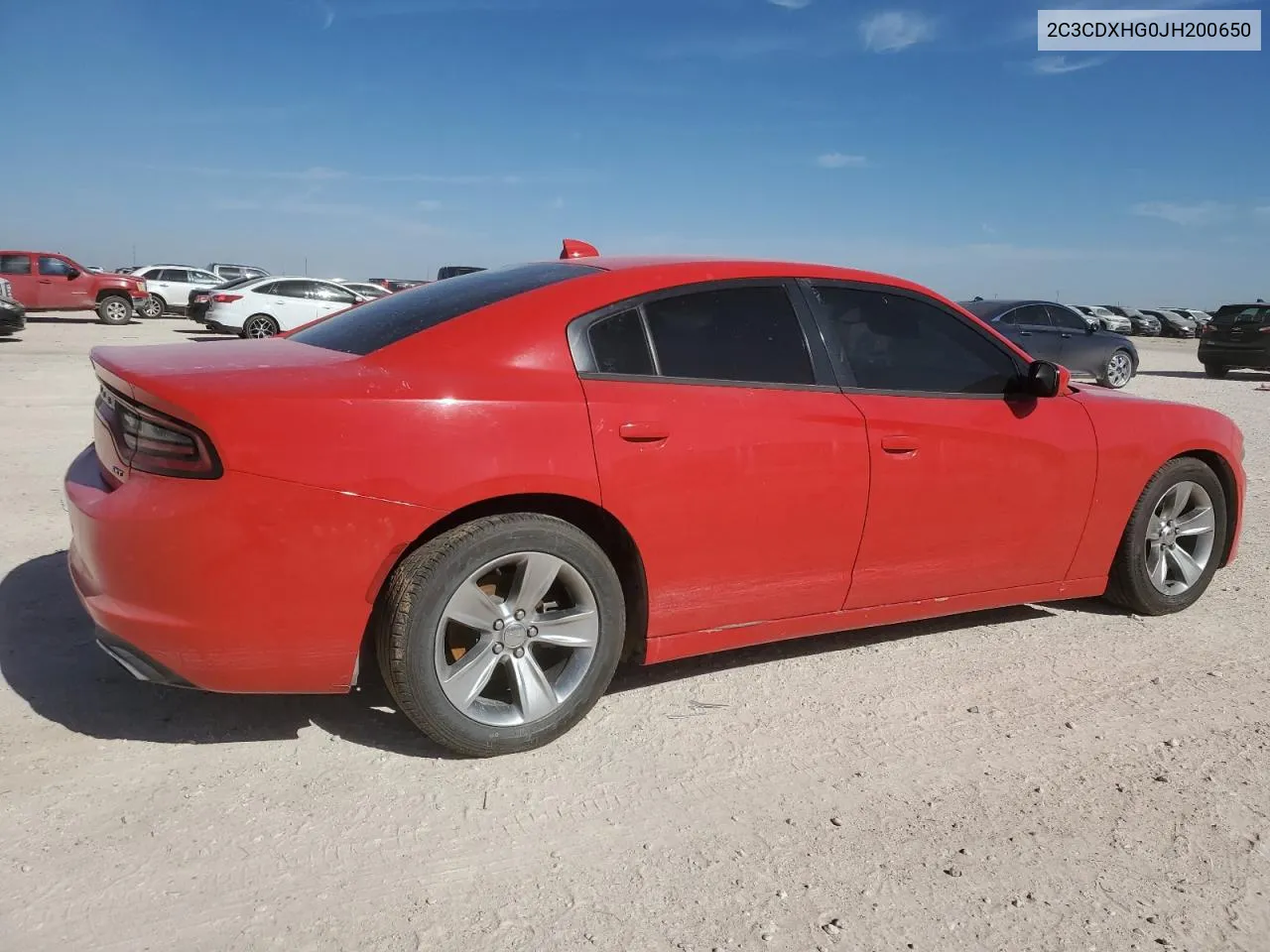 2018 Dodge Charger Sxt Plus VIN: 2C3CDXHG0JH200650 Lot: 77490614