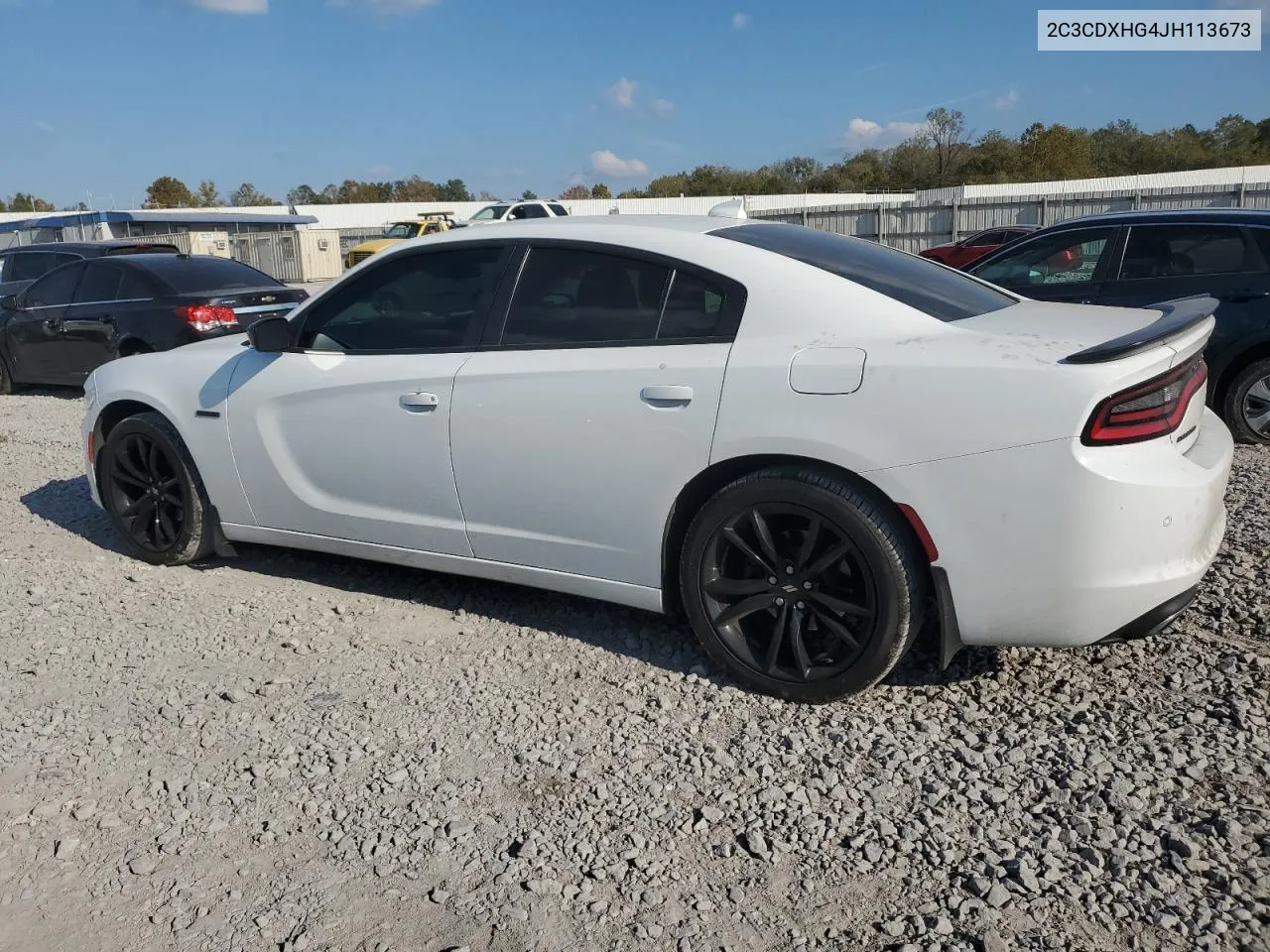 2018 Dodge Charger Sxt Plus VIN: 2C3CDXHG4JH113673 Lot: 77588384