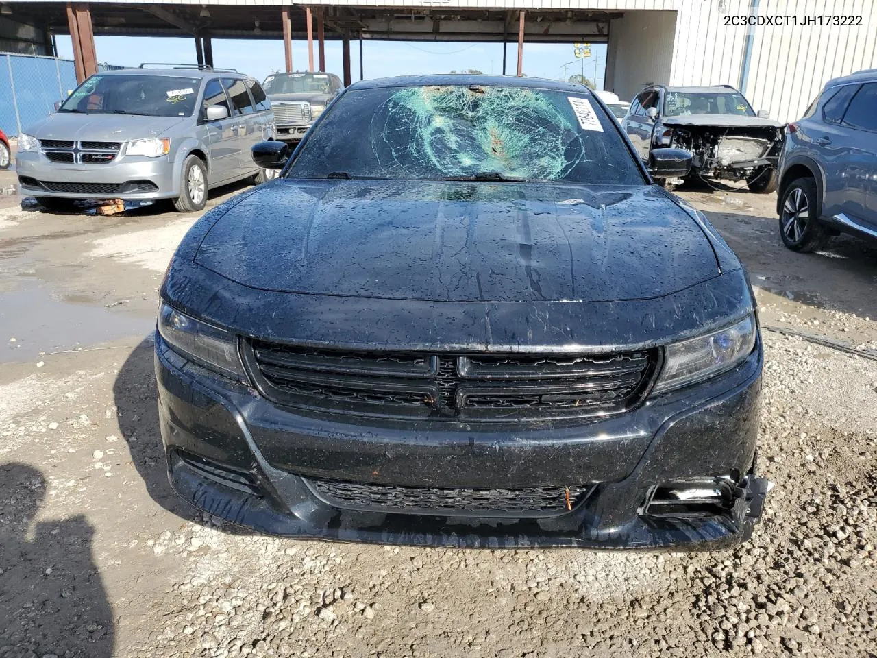 2018 Dodge Charger R/T VIN: 2C3CDXCT1JH173222 Lot: 77642114