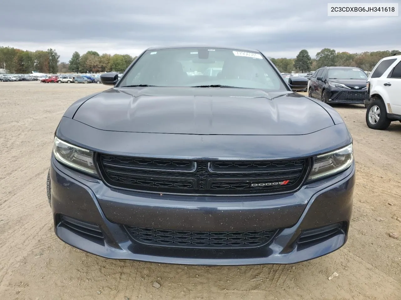 2018 Dodge Charger Sxt VIN: 2C3CDXBG6JH341618 Lot: 77956584